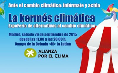 Ecooo participa en la Kermés Climática: "alternativas ante el cambio climático", organizado por la Alianza por el Clima