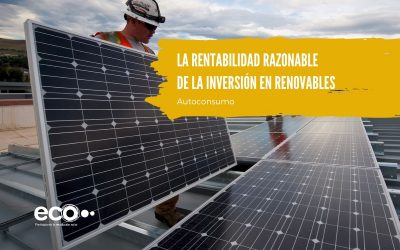 La rentabilidad razonable de la inversión en renovables