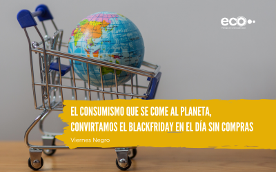 El consumismo que se come al planeta, convirtamos el Blackfriday en el día sin compras
