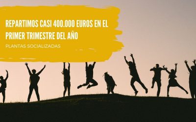Repartimos casi 400.000 euros en el primer trimestre del año