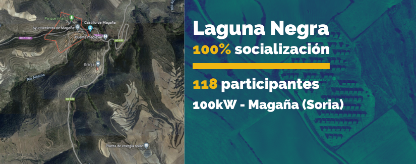 Laguna Negra, la planta solar socializada por Ecooo y ubicada en Soria, completa su socialización