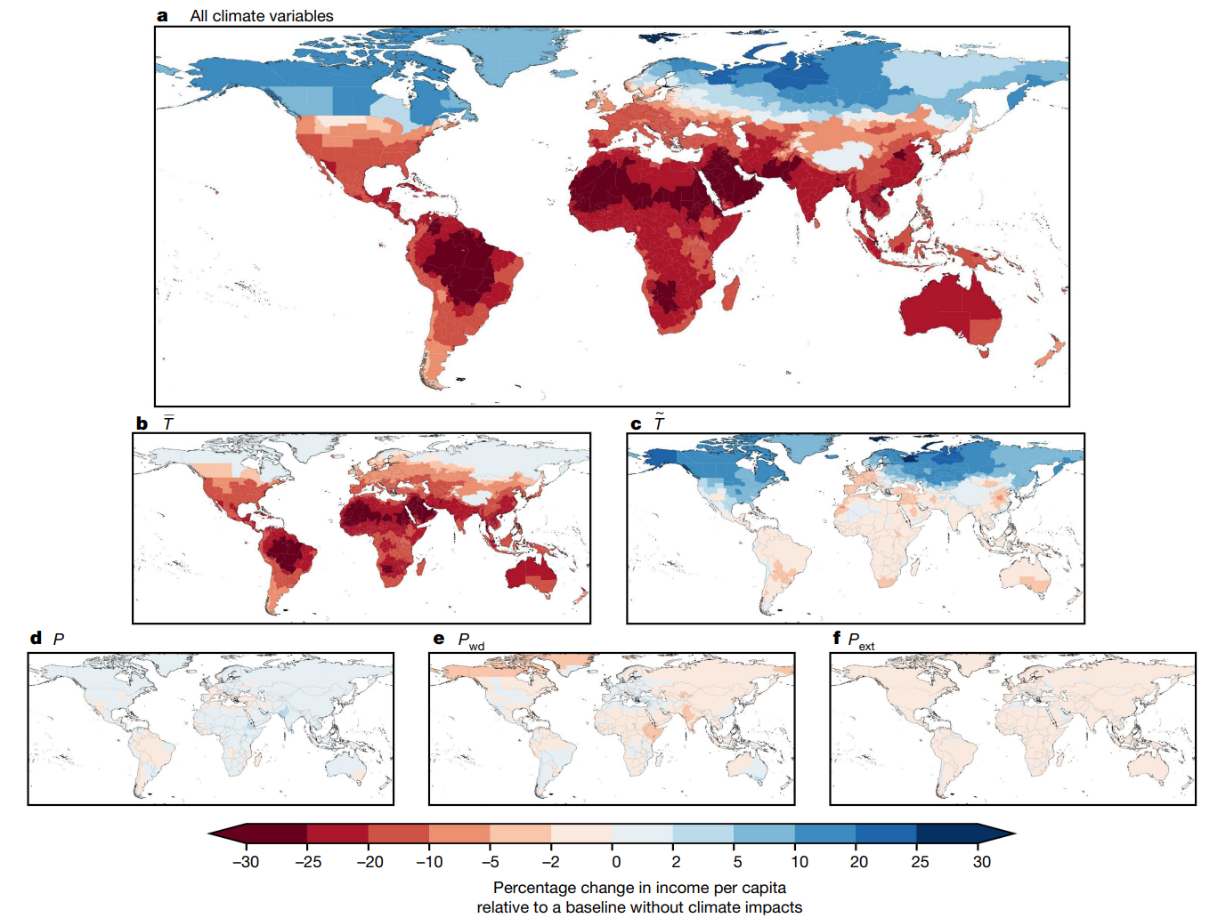 Cómo afecta el cambio climático a la renta per cápita Cómo afecta el cambio climático a la renta per cápita