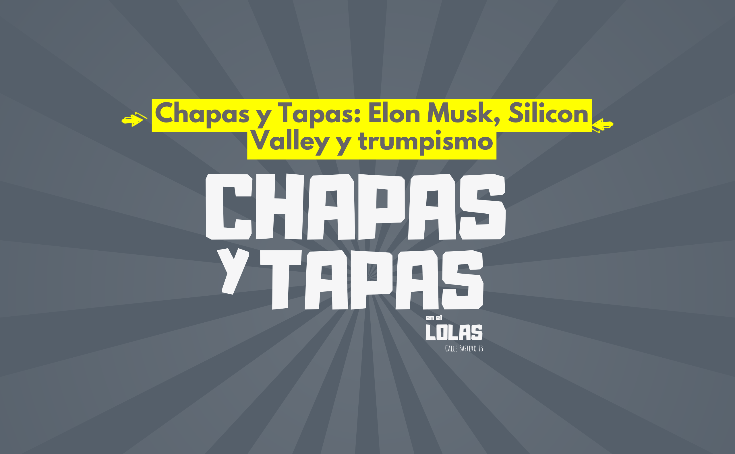 chapas y tapas trump