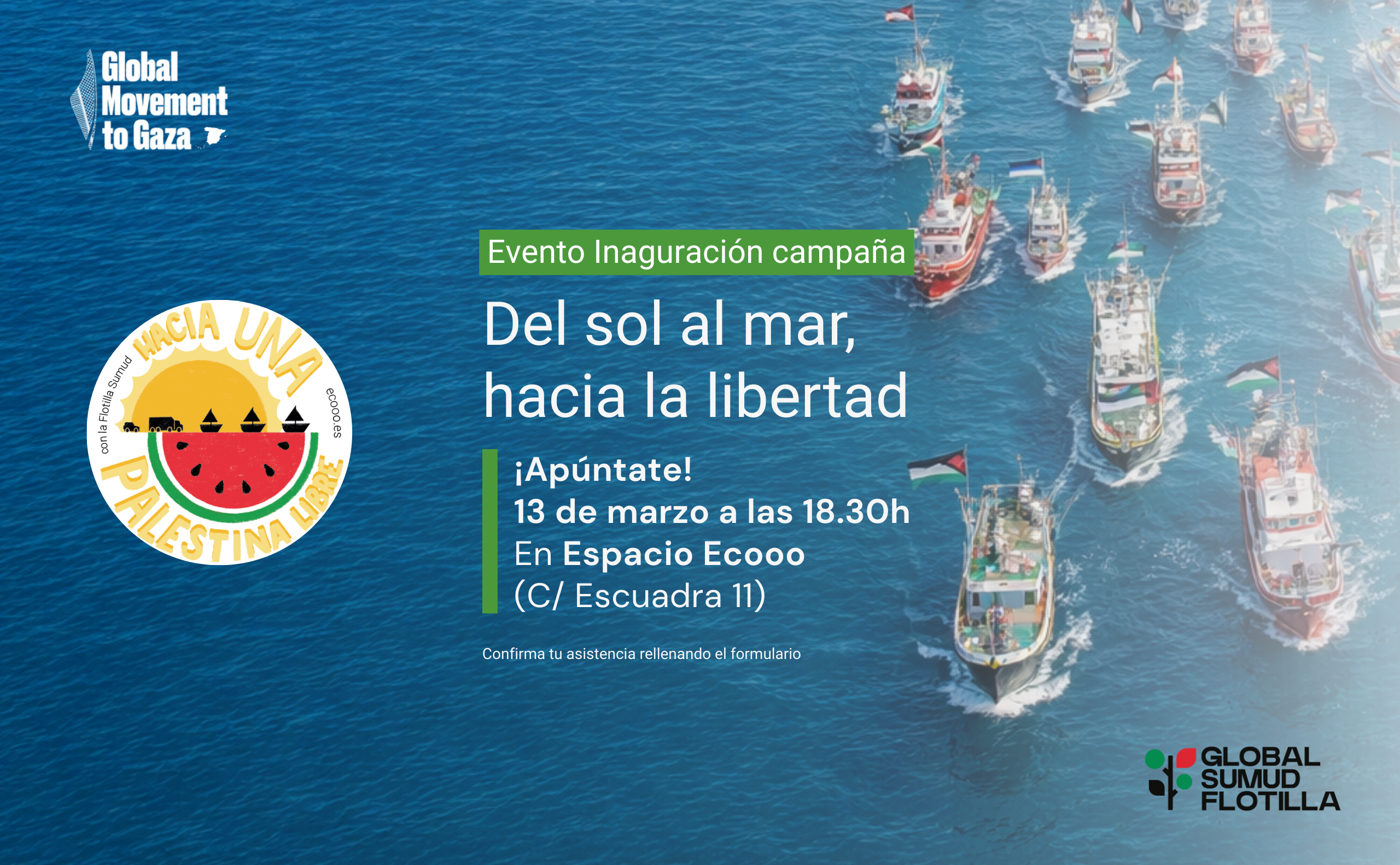 evento presentación del sol al mar